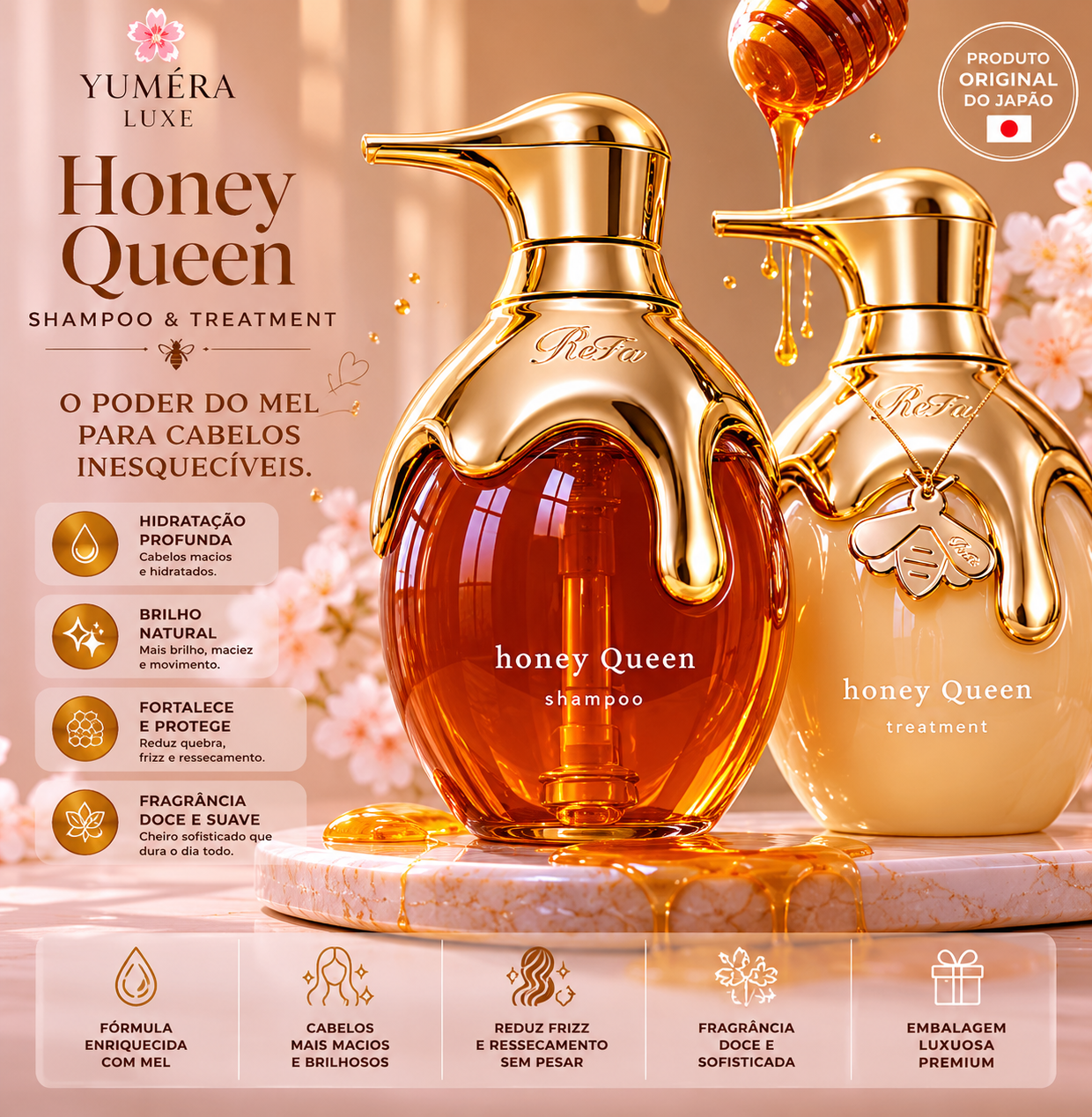 Kit Honey Queen Shampoo + Treatment
