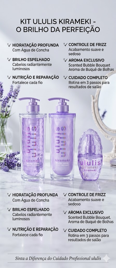 Kit Ululis Kirameki Shampoo + Treatment