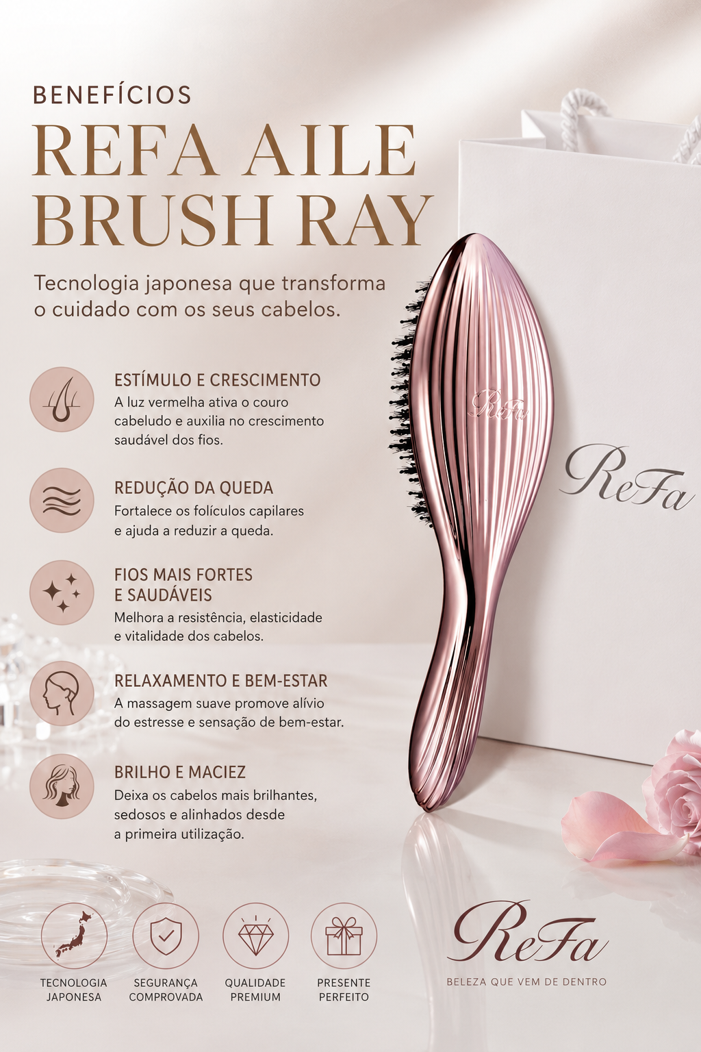 ReFa Aile Brush Ray