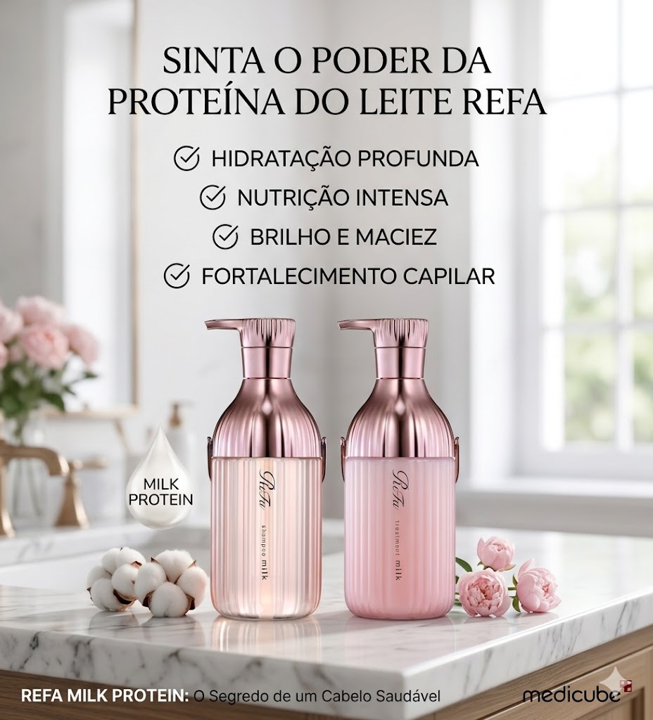 ReFa Milk Protein Shampoo + Treatment